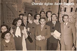 CHORALE DE SAINT EUGENE D ORAN 19XX